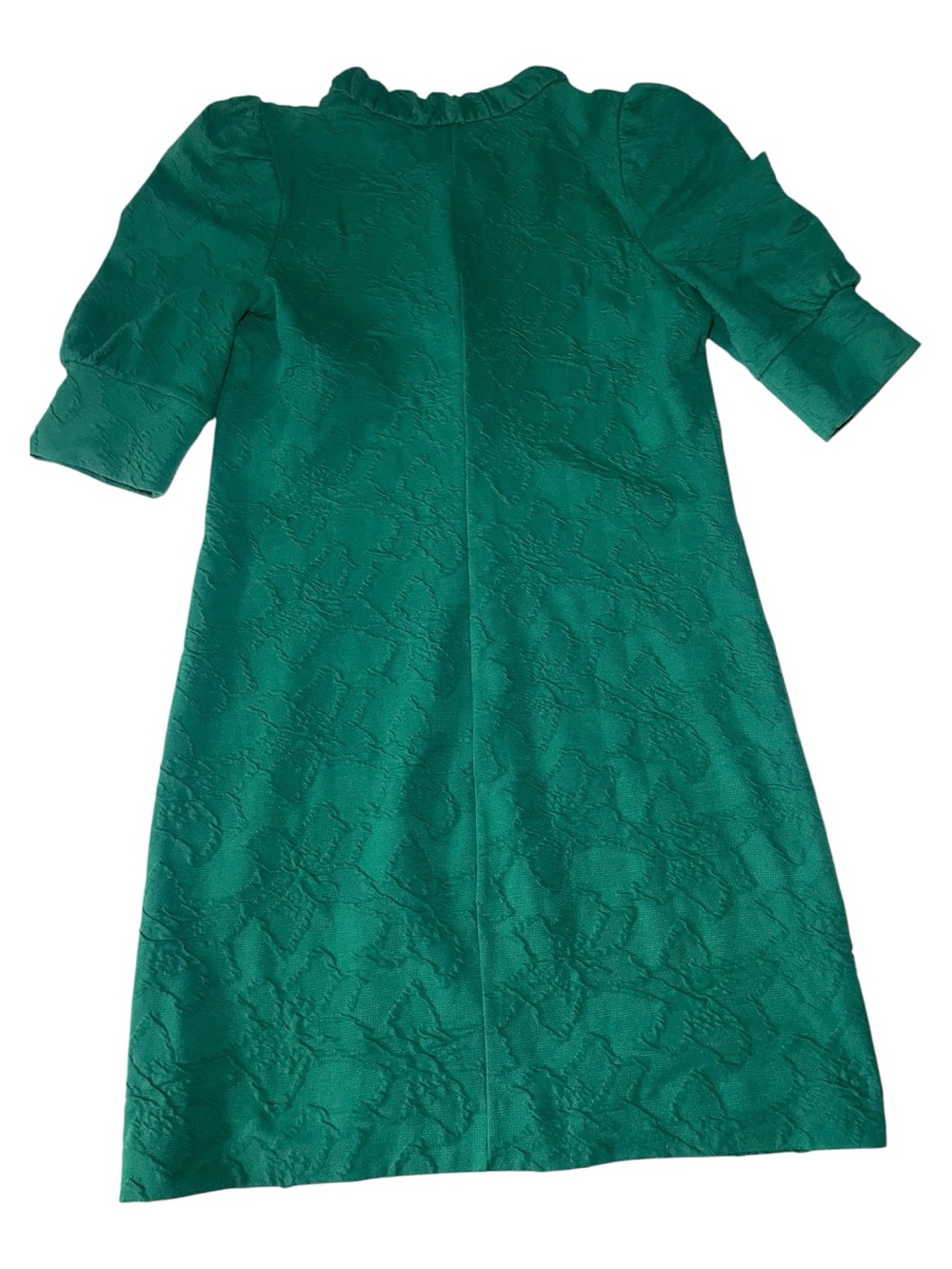 Lilly Pulitzer Elsey Elbow Sleeve Dress Evergreen Jacquard Size M - Picture 7 of 9
